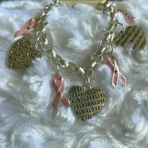 Breast Cancer Awareness Bracelet - Picture 1 of 2